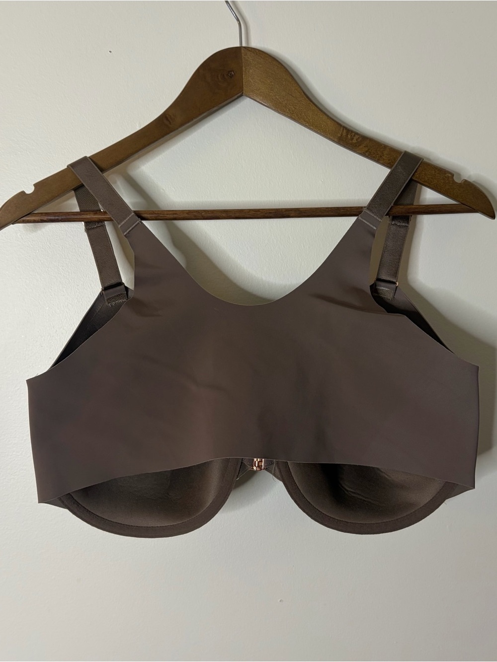 Soma 38DDD Seamless Support Bra in Chocolate Brown - Comfortable Everyday Lift - Picture 2 of 3